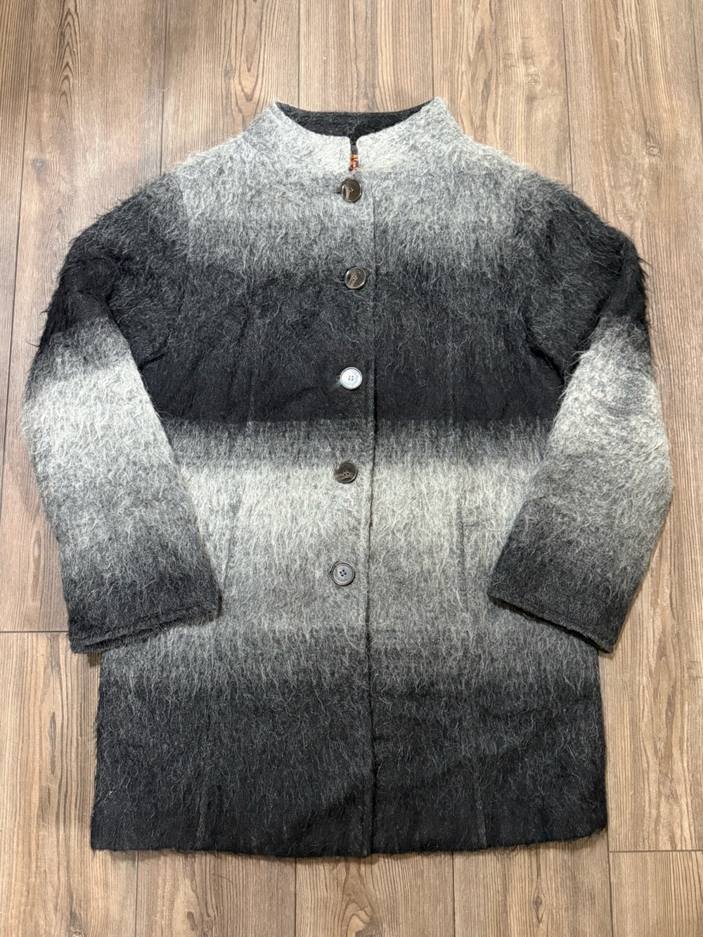 Tory Burch Darcy Coat Mohair Alpaca Wool Oversized Designer Jacket Women’s 4